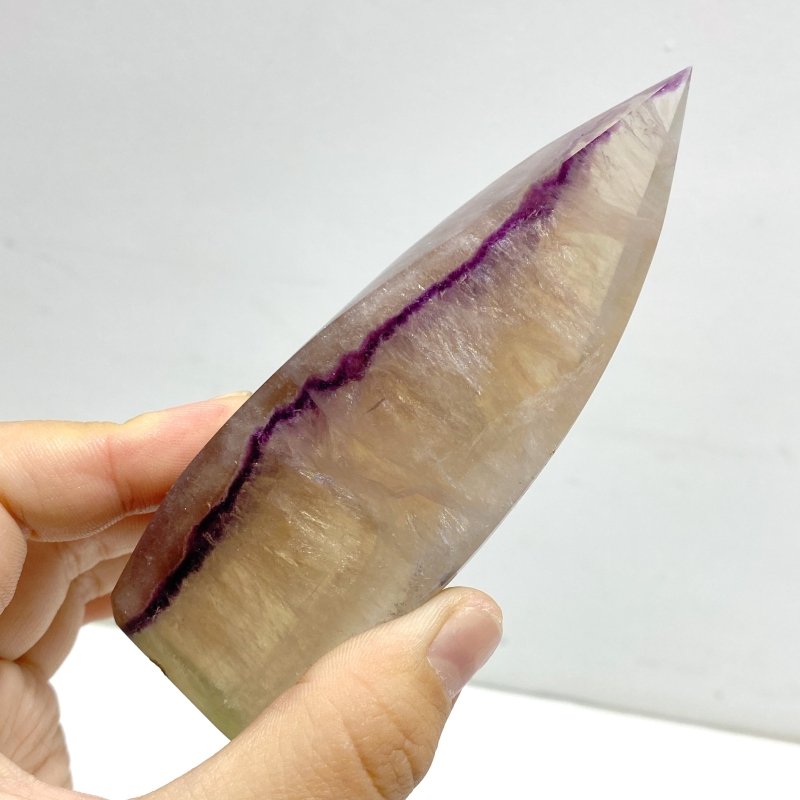 10 Pieces High Quality Large Rainbow Fluorite Flame Mixed Color - Wholesale Crystals