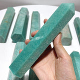 10 Pieces Large Amazonite Tower Points - Wholesale Crystals