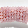 10 Pieces Large Beads 18mm Beautiful Rose Quartz Bracelets - Wholesale Crystals