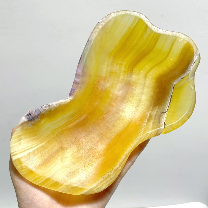 10 Pieces Large Colorful Fluorite Bowl Home Decor Carving Closeout - Wholesale Crystals