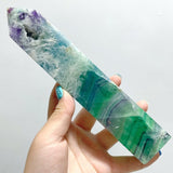 10 Pieces Large Feather Fluorite Four - Sided Tower Points - Wholesale Crystals