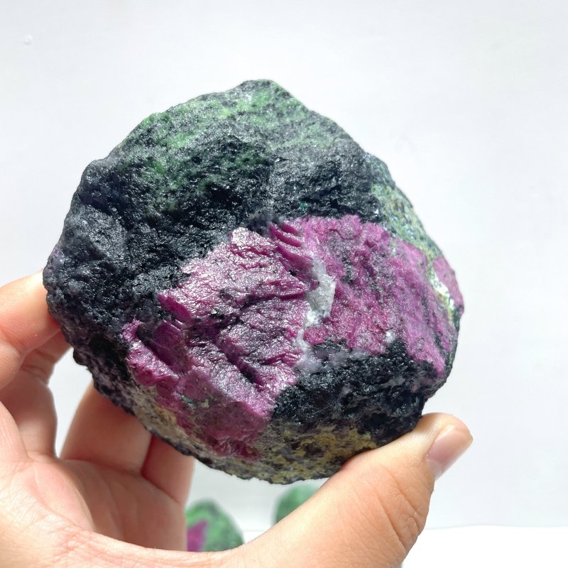 10 Pieces Large Raw Ruby Zoisite Specimen - Wholesale Crystals