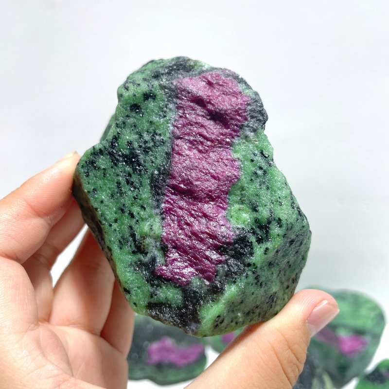 10 Pieces Large Raw Ruby Zoisite Specimen - Wholesale Crystals