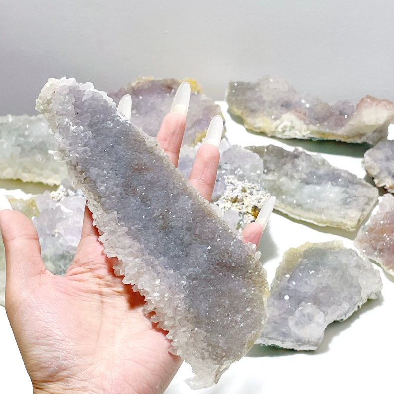 10 Pieces Natural Quartz Crystal Raw Cluster - Wholesale Crystals