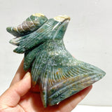 10 Pieces Ocean Jasper Birds Carving Clearance - Wholesale Crystals