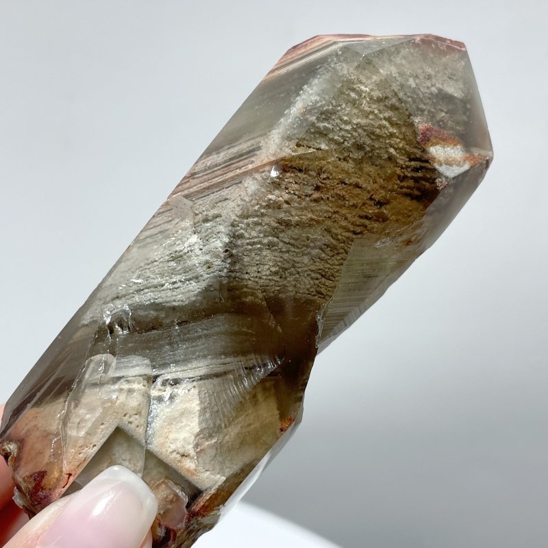 10 Pieces Polished Unique Smoky Quartz Garden Quartz - Wholesale Crystals