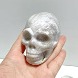 10 Pieces Sakura Flower Agate Skull Carving - Wholesale Crystals