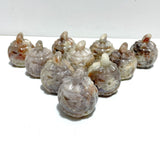 10 Pieces Sunstone Mixed Moonstone Halloween Pumpkin Face - Wholesale Crystals