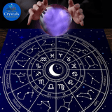 10 Zodiac Altar(1 - 2) Tarot Tablecloth - Wholesale Crystals