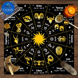 10 Zodiac Altar(1 - 2) Tarot Tablecloth - Wholesale Crystals