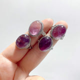 100 Pieces Beautiful Rainbow Fluorite Different Styles Ring Clearance - Wholesale Crystals