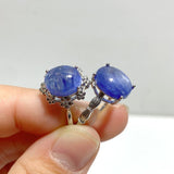 101 Pieces Blue Kyanite Different Styles Rings - Wholesale Crystals