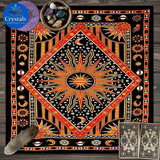 11 Mystical Runes Starry Sky Moon Phase Tarot Tablecloth - Wholesale Crystals