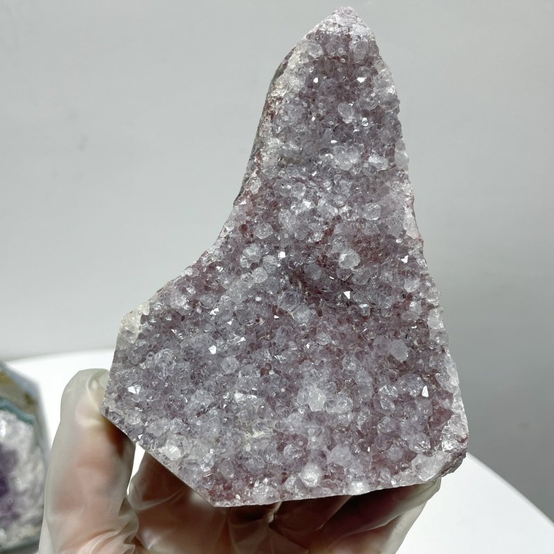 11 Pieces Amethyst Clusters Geode Home Decor - Wholesale Crystals