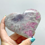 11 Pieces Large Red Tourmaline Heart - Wholesale Crystals