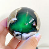 11 Pieces Volcano Agate Spheres Balls(UV-Reactive) -Wholesale Crystals