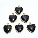 11 Types Crystal Heart Shape Pendants Wholesale Rose Quartz Chevron Amethyst Tiger Eye - Wholesale Crystals