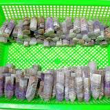 119 Pieces Amethyst Mixed Striped Agate Crystal Points - Wholesale Crystals