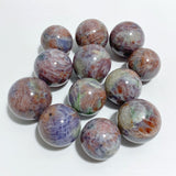 12 Pieces High Quality Sunstone Mixed Cordierite Spheres -Wholesale Crystals