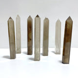 12 Pieces Tall Thin Smoky Quartz Tower Point - Wholesale Crystals