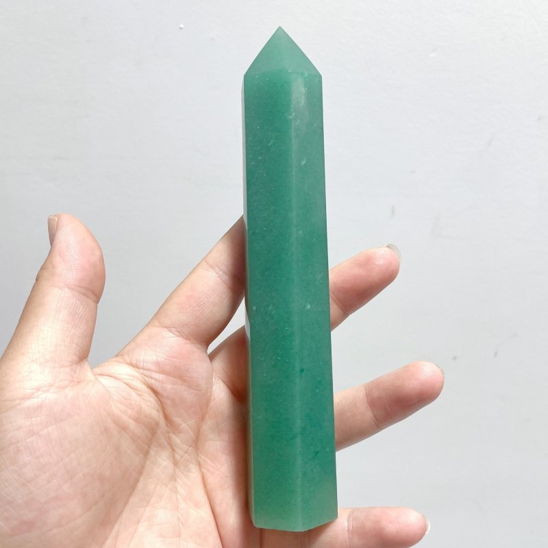 13 - 16CM Green Aventurine Tower Point Wholesale - Wholesale Crystals