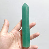 13 - 16CM Green Aventurine Tower Point Wholesale - Wholesale Crystals