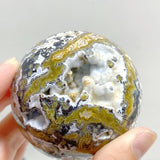 13 Pieces 8th Vein Ocean Jasper Spheres -Wholesale Crystals