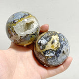 13 Pieces 8th Vein Ocean Jasper Spheres -Wholesale Crystals