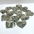 13 Pieces Large 8th Vein Ocean Jasper Heart 2 - Wholesale Crystals