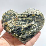 13 Pieces Large 8th Vein Ocean Jasper Heart 2 - Wholesale Crystals