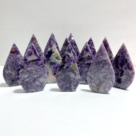 13 Pieces Spark Lepidolite Arrow Head Shape - Wholesale Crystals