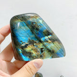 14 Pieces Beautiful Yellow Blue Labradorite Free Form -Wholesale Crystals