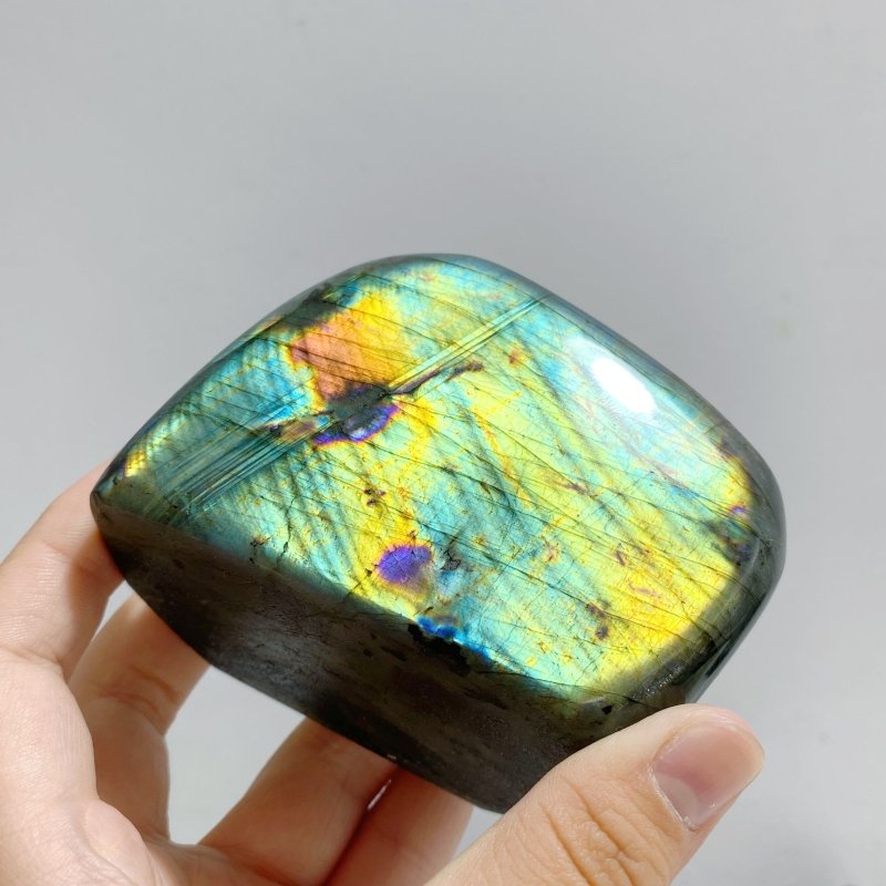 14 Pieces Beautiful Yellow Blue Labradorite Free Form -Wholesale Crystals
