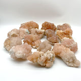 14 Pieces Raw Pink Quartz Specimen -Wholesale Crystals
