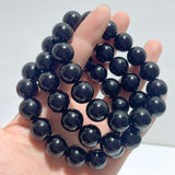 14mm Black Obsidian Bracelets Wholesale - Wholesale Crystals