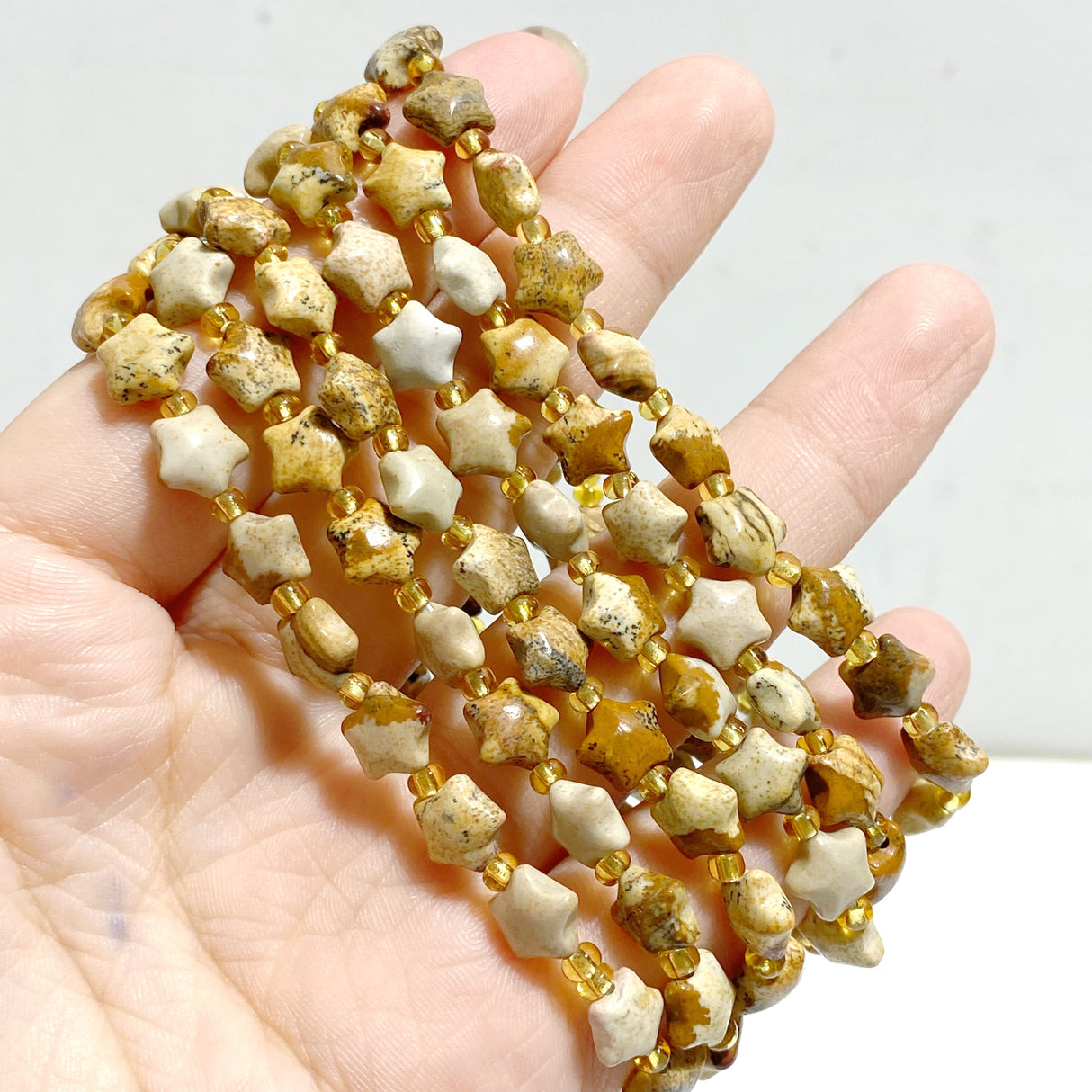15 Types Star Bracelets Wholesale Red Jasper Blue Lace Agate