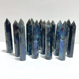 15CM Labradorite Tower Point Wholesale - Wholesale Crystals