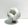 15CM Large Druzy Geode Moss Agate Sphere - Wholesale Crystals