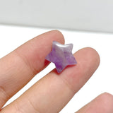 1.5CM Mini Chevron Amethyst Star Wholesale - Wholesale Crystals