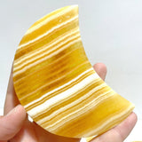 16 Pieces Beautiful Yellow Calcite Moon - Wholesale Crystals