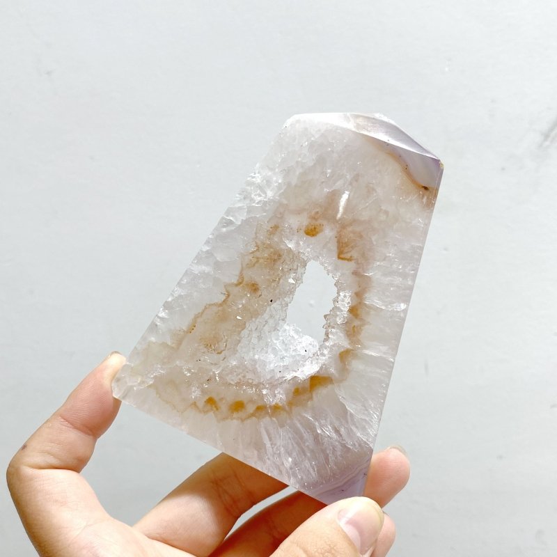 16 Pieces Four - sided Druzy Geode Agate Points - Wholesale Crystals