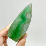 16 Pieces High Quality Large Rainbow Fluorite Flame -Wholesale Crystals