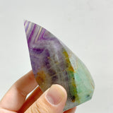16 Pieces High Quality Large Rainbow Fluorite Flame -Wholesale Crystals