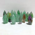 16 Pieces High Quality Large Rainbow Fluorite Flame -Wholesale Crystals