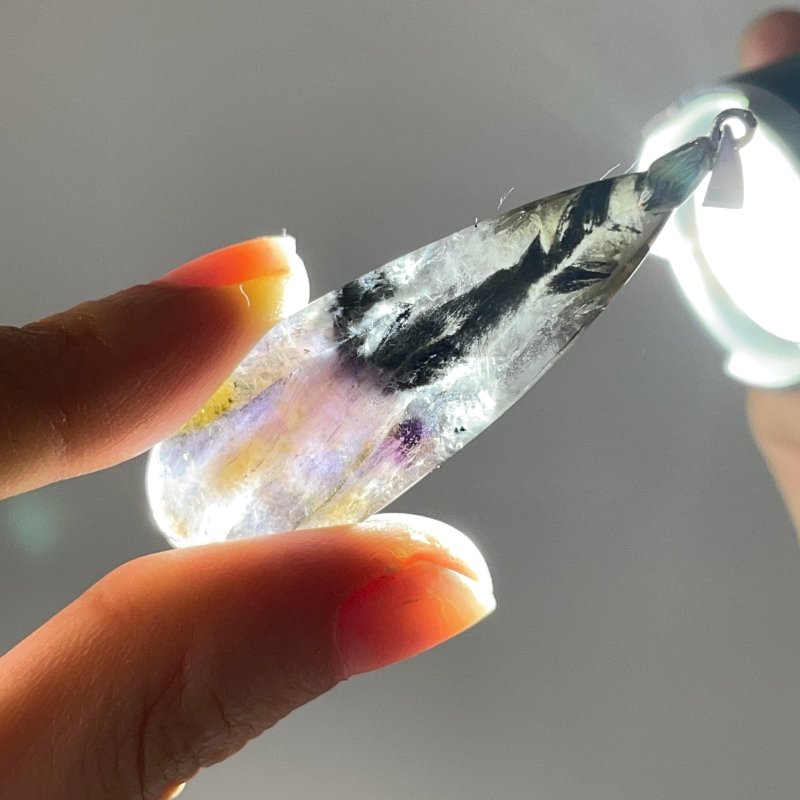 16 Pieces Rare Auralite 23 Ametrine Mixed Pyrite Crystal For Collection -Wholesale Crystals