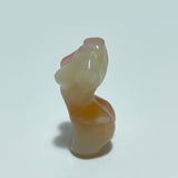 16 Pieces Stripe Agate Goddess Carving - Wholesale Crystals