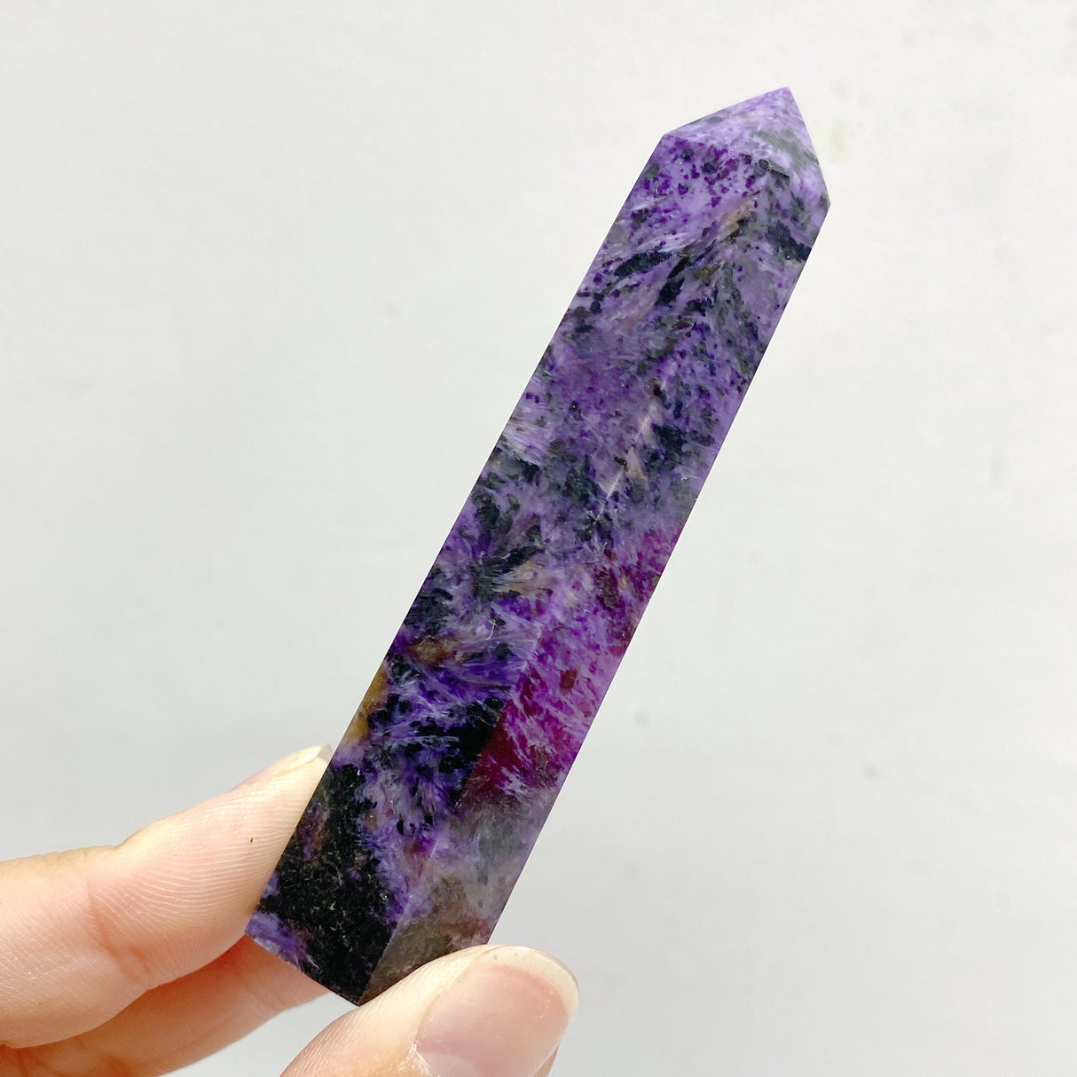 37 Pieces Charoite Tower Points