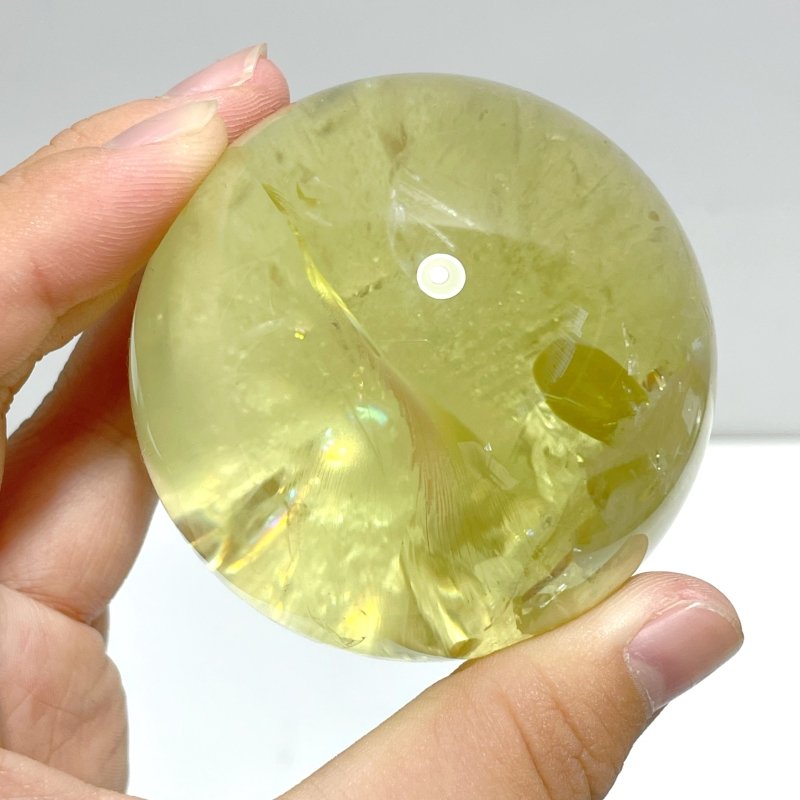 17 Pieces Citrine Crystal With Rainbow Spheres - Wholesale Crystals