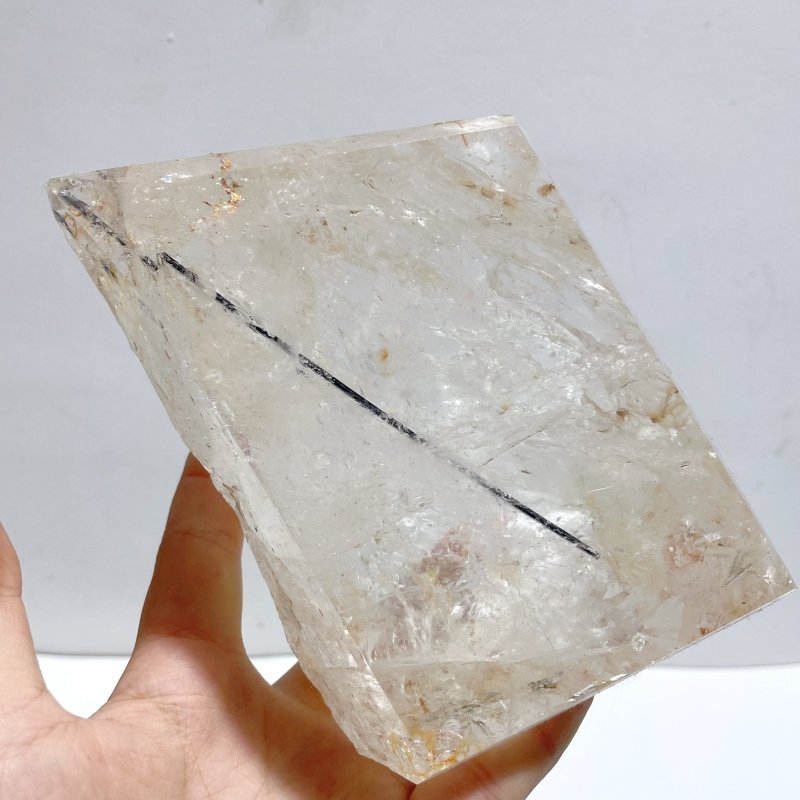 17 Pieces Golden Hematoid Quartz Free Form - Wholesale Crystals