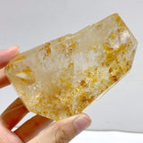17 Pieces Golden Hematoid Quartz Free Form - Wholesale Crystals
